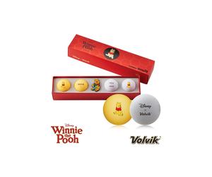 Volvik Winnie The Pooh Vivid Lite Golf Ball Set Volvik Multicolor