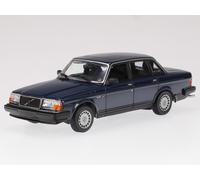 Volvo 240 GL 1986 dark blue diecast model car 940171405 Maxichamps 1:43