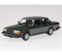 Volvo 240 GL 1986 dark green diecast model car 940171404 Maxichamps 1:43