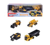 Volvo 4 Pack Gift Box DIE-CAST Collector Yellow