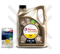 Total Quartz 9000 Future NFC 5W30 6L 6 Litres Car Engine Oil + 5L SCREENWASH TAB