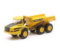 Volvo Die-Cast Construction Vehicles Set, 1:50 Scale, Excavator, Dump Truck, Loader, Ages 5+, Yellow