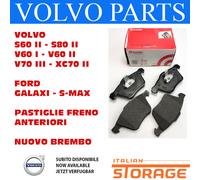 Brembo Brake Pads Front With Anti-Squeak Plate Fits Ford Galaxy S-Max Volvo S60