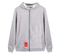 Volwassan Womens Zip Hoodie Oversized Winter Thickened Kpop BTS Hoodie Love Yourself Girls Unisex Jumper Sweatshirt Hoodies, Grey, 3XL