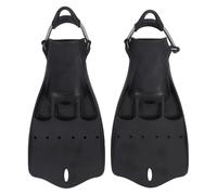 Vomeko 2Pcs Scuba Diving Fins with Adjustable Spring Buckle Straps, Rubber Jet Snorkeling Flippers for Swimming Freediving, Professional Dive Fins (XL)