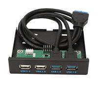 Vomeko 3.5 Inch USB3.0 Hub,Front Panel Hub, High-Speed 4 Port Hub for Desktop PCs with Internal Combo Bracket Adapter 2 X USB3.0, 2 X USB2.0