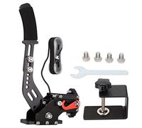 Vomeko 64-bit PC USB Handbrake, Compatible with Logitech G27, G25, G29, T500, T300, FANATECOSW. Suitable for LFS, DiRT Rally 2.0, Etc. Black (with Clip) Racing Simulator Accessory