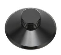 Vomeko Audiophile Record Weight Stabilizer,Aluminum Turntable LP V Inyl Disc Stabilizer 50Hz/60Hz for V Inyl Record Player(black)