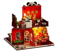 Vomeko DIY Miniature House Kit,Adults Teens Mini Diorama House Building Kit,Wooden Crafts Tiny House Model,Birthday Gifts Home Decor