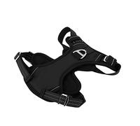 Vomeko Escape Proof Dog Harness,Pet Sports Chest Harness,Reflective and AdjustablePet Harness,Explosion Proof Breathable Sport Harness with Handle for Medium Large Dog (M)