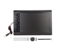 Vomeko Graphics Drawing Tablet,Computer Graphics Tablet,with 8192 Pressure Sensitivity Battery F ree Stylus,233PPS 5080LPI Shortcut Keys Digital Art Tablet for Phone Laptop