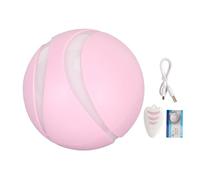 Vomeko Interactive Dog Ball Toys with Remote Control USB Rechargeable Dog Automatic Rolling Ball with LED Light for Dogs Cats