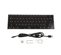 Vomeko Mechanical Keyboard DIY Kit - 61 Keys Wireless Gaming Keyboard, BT 3.0/5.0 Type C, RGB Backlit, Modular Design, Hot Swappable Keys, Compact and Customizable (White)