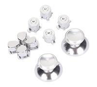 Vomeko Metal ABXY Buttons for Playstation 5 Controllers - Durable Joystick Keys with Solid Buttons for an Improved Gaming Experience - Compatible with PS5 Controllers