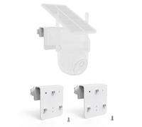 VOMENC Gutter Mount for AOSU Solar Security Cameras Outdoor Wireless(SolarCam D1 Classic) and ANSQUE Security Cameras Wireless Outdoor (GU01/SA01)（2pack,White）
