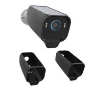 VOMENC Silicone Cover Skins for Outdoor Use, Compatible with Eufy Security eufyCam S3 Pro Camera, Easy Install Eufy Camera Case (2pack-Black)