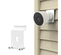 VOMENC Vinyl Siding Mount Compatible with Google Nest Cam Outdoor (Wired, 2nd Gen),Outdoor Camera Mounting Bracket No Drill (White,1Pack)