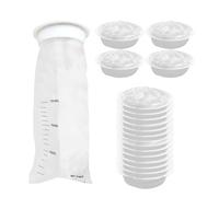 Vomit - Emesis, Leak-Proof Vomiting Bags with Secure Ring | Portable Solution Against Nausea for Car Trips, Pregnancy, Motion Sickness, Children and Hospital
