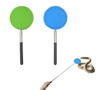 vomvomp 2 Pack Snake Training Target Stick Telescoping Reptile Target for Snake Enrichment, Gentle Handling & Interactive Training