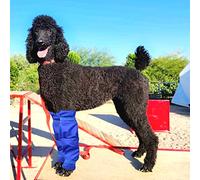 vomvomp Waterproof Dog Leggings Dogs Leg Covering Protector for Poodles Long Haired Dogs on Rainy or Snowy Days