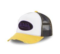 Von Dutch Amb Summer Trucker Cap with Net, Yellow, One size