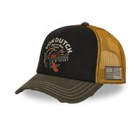 Von Dutch Baseball Cap Crew Khaki/Black/Yellow