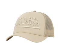 Von Dutch Baseball Cap With Mesh, Beige, One Size