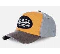 VON DUTCH BASEBALL CAP YELLOW/GREY/LIGHT GREY 100% AUTHENTIC CHRISTMAS GIFT