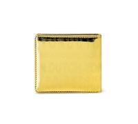 Von Dutch Bi-Fold Wallet, Vegan Leather, Gold, 3.75"H x 4.25"W, Bi-fold Script Wallet