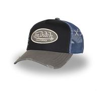 Von Dutch Cap Men's Black Blue Mesh Trucker | Cap Cotton Novelty Gift One Size