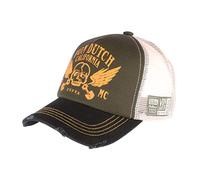 Von Dutch Children's Green Crew Trucker Baseball Cap for Ages 7 to 11 Years - Girl - Green - One size