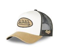 Von Dutch Men's & Women's Adjustable Cap, Original and Comfortable Trucker Cap, white, One Size