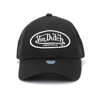 Von Dutch Dad Baseball Cotton Black Caps