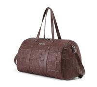 Von Dutch Embroidered Chopper Duffle Bag, Chopper Brown, 18" x 10" x 11"