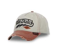 VON DUTCH GREY/LIGHT BROWN THUNDER BASEBALL CAP 100% AUTHENTIC