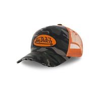 VON DUTCH HERITAGE CAP - CAMO - ORANGE PATCH/NET - 100% AUTHENTIC BRAND NEW