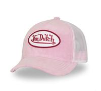 Von Dutch Kylie Women's Cap, Trucker Cap, Adjustable by Snapback, Pink/White/Red, One Size