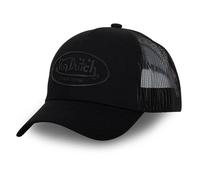 Von Dutch Mens & Women Trucker Cap Adjustable Snapback Cap, black, One Size