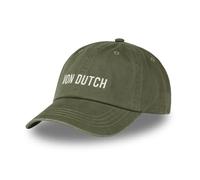 Von Dutch Men's and Women's Cap, 100% Cotton Dad Cap, Flexible and Adjustable, Green, One size
