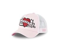 Von Dutch Men's and Women's Cap, Adjustable Trucker Cap, Pink, One size