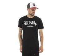 Von Dutch Men's basic T-Shirt First, Schwarz, S