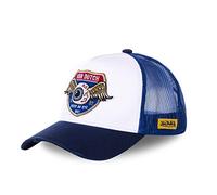 Von Dutch Men's Winged Eye Out Trucker Baseball Cap White and Blue - White - One size