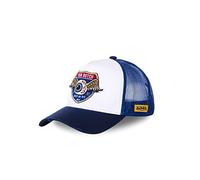 Von Dutch Men's Winged Eye Out Trucker Baseball Cap White and Blue - White - One size