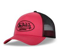 Von Dutch Men's & Women's Adjustable Cap, FLUO Trucker Cap, Neon Pink/Black, One Size