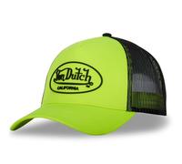 Von Dutch Men's & Women's Adjustable Cap, FLUO Trucker Cap, Yellow, One size