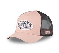 Von Dutch Men's & Women's Adjustable Cap, Leopard Trucker Cap, Pink / Black, One Size