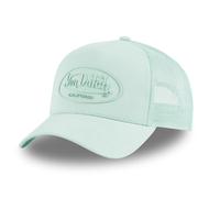 Von Dutch Men's & Women's Adjustable Cap, Logo Trucker Cap, Sea Green, One Size