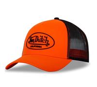 Von Dutch Men's & Women's Adjustable Cap, Neon Trucker Cap, Orange, One Size