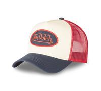 Von Dutch Men's & Women's Adjustable Cap, Original and Comfortable Trucker Cap, beige, One size