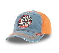 Von Dutch Men's & Women's Adjustable Cap, Retro Baseball Cap, Blue/Grey/Orange, One Size
